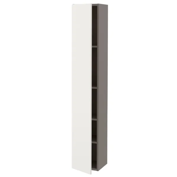 Шкаф пенал Ikea Enhet Настенная / ДСП / Белый - серый photo 1 Шкаф пенал Ikea Enhet Настенная / ДСП / Белый - серый photo 1