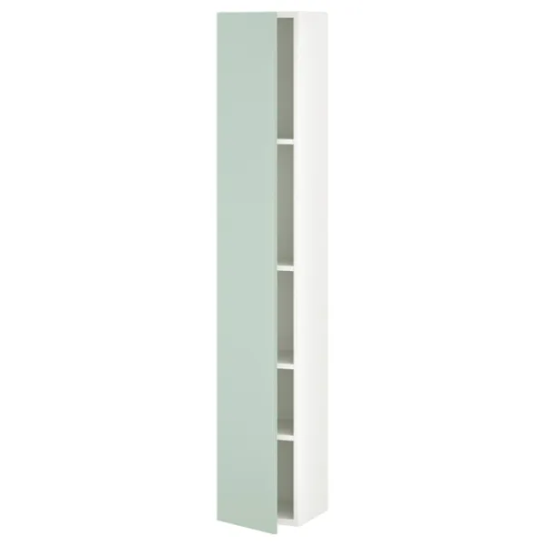 Шкаф пенал Ikea Enhet Настенная / ДСП / Белый Светло серо зеленый photo 1 Шкаф пенал Ikea Enhet Настенная / ДСП / Белый Светло серо зеленый photo 1