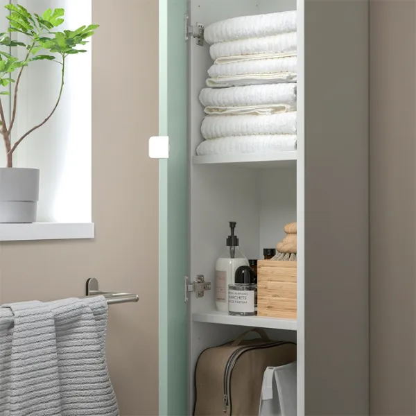 Шкаф пенал Ikea Enhet Настенная / ДСП / Белый Светло серо зеленый photo 2 Шкаф пенал Ikea Enhet Настенная / ДСП / Белый Светло серо зеленый photo 2