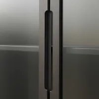 Dulap cu vitrină Ikea Regissor Sticlă / Brown photo 6
