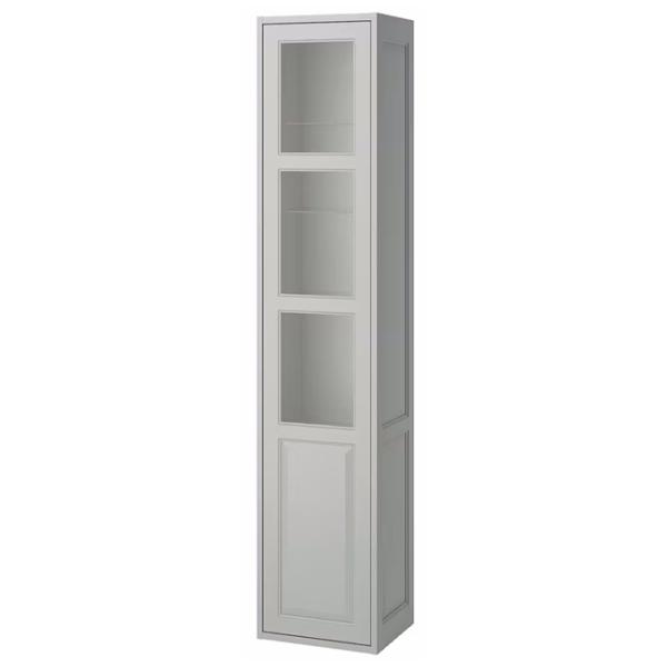 Шкаф пенал Ikea Tannforsen Настенная / ДСП / Серый photo 1