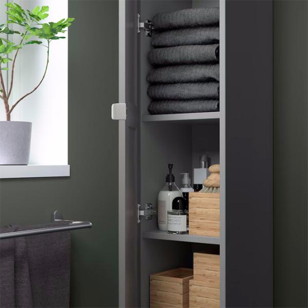 Шкаф пенал Ikea Enhet Настенная / ДСП / Серый photo 4 Шкаф пенал Ikea Enhet Настенная / ДСП / Серый photo 4