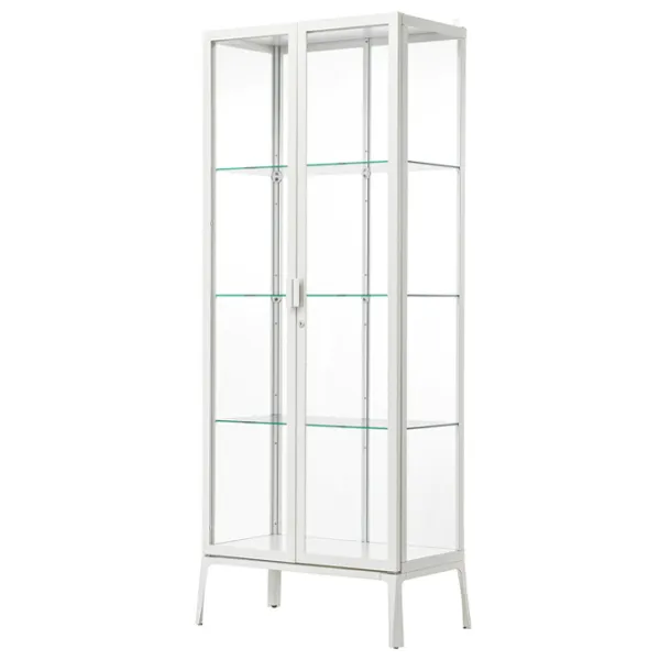Витрина для гостиной Ikea Milsbo Металл / White photo 1 Витрина для гостиной Ikea Milsbo Металл / White photo 1