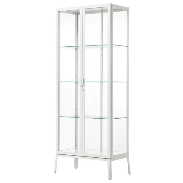Витрина для гостиной Ikea Milsbo Металл / White photo 1 Витрина для гостиной Ikea Milsbo Металл / White photo 1