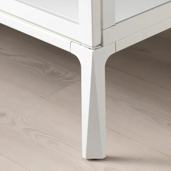 Витрина для гостиной Ikea Milsbo Металл / White photo 4 Витрина для гостиной Ikea Milsbo Металл / White photo 4