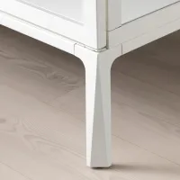 Dulap cu vitrină Ikea Milsbo Metal / White photo 4