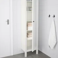 Dulap penal Ikea Hemnes Pe podea / MDF / White photo 2