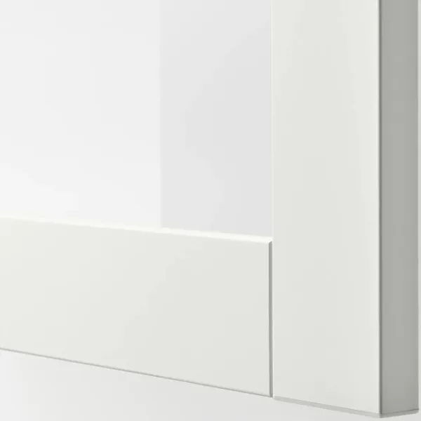 Dulap cu vitrină Ikea Besta PAL / White photo 3 Dulap cu vitrină Ikea Besta PAL / White photo 3
