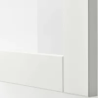Dulap cu vitrină Ikea Besta PAL / White photo 3