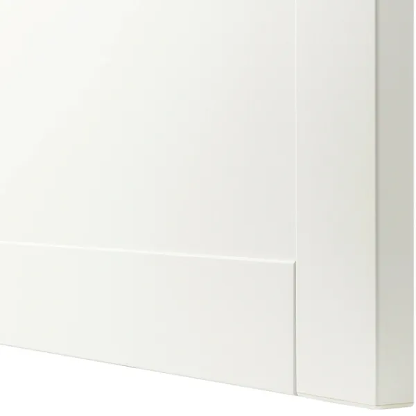 Dulap cu vitrină Ikea Besta PAL / White photo 5 Dulap cu vitrină Ikea Besta PAL / White photo 5