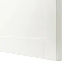 Dulap cu vitrină Ikea Besta PAL / White photo 5