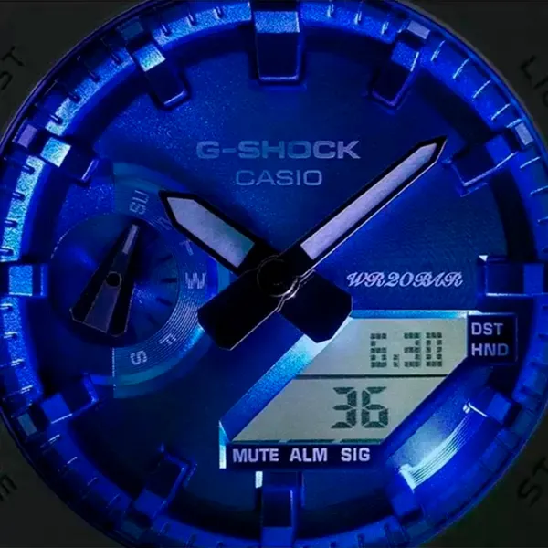 Наручные часы унисекс Casio GA-2100AS-2AER Кварцевый / 45 мм photo 2