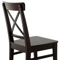 Set masă și scaune Ikea Ingatorp/Ingolf Dreptunghiulară / PAL / Black photo 5
