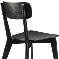 Set masă și scaune Ikea Lisabo Dreptunghiulară / PAL / Ash Veneer photo 6