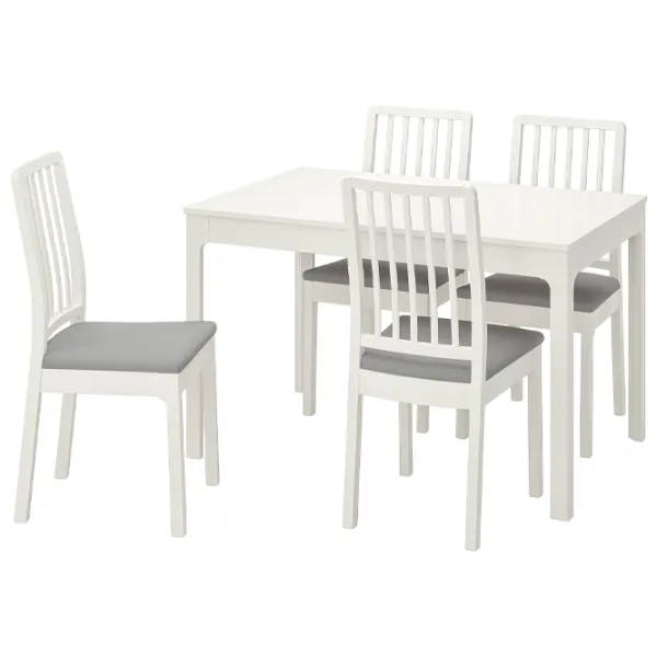 Set masă și scaune Ikea Ekedalen/Orrsta Dreptunghiulară / PAL / White photo 1 Set masă și scaune Ikea Ekedalen/Orrsta Dreptunghiulară / PAL / White photo 1
