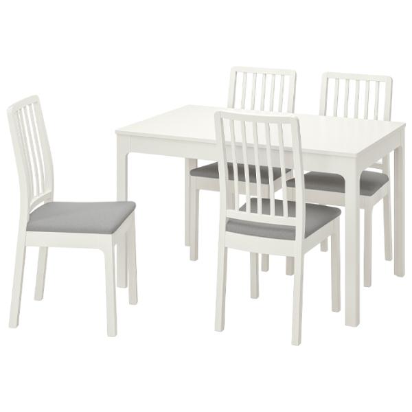 Set masă și scaune Ikea Ekedalen/Orrsta Dreptunghiulară / PAL / White photo 1 Set masă și scaune Ikea Ekedalen/Orrsta Dreptunghiulară / PAL / White photo 1