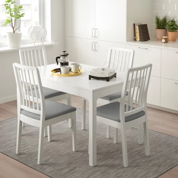 Set masă și scaune Ikea Ekedalen/Orrsta Dreptunghiulară / PAL / White photo 7 Set masă și scaune Ikea Ekedalen/Orrsta Dreptunghiulară / PAL / White photo 7