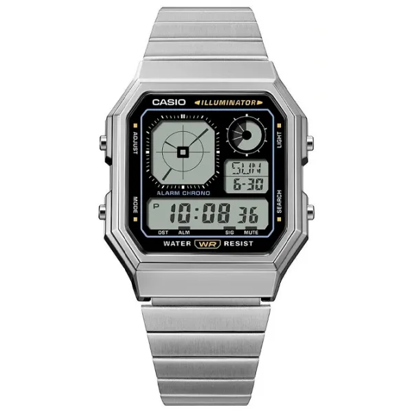 Наручные часы унисекс Casio A130WE-1AEF Кварцевый / 40 x 34 мм photo 1