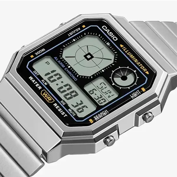 Наручные часы унисекс Casio A130WE-1AEF Кварцевый / 40 x 34 мм photo 3