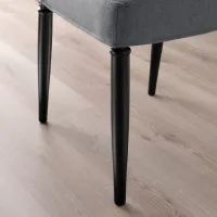 Set masă și scaune Ikea Danderyd/Vissle Dreptunghiulară / MDF / Black photo 5