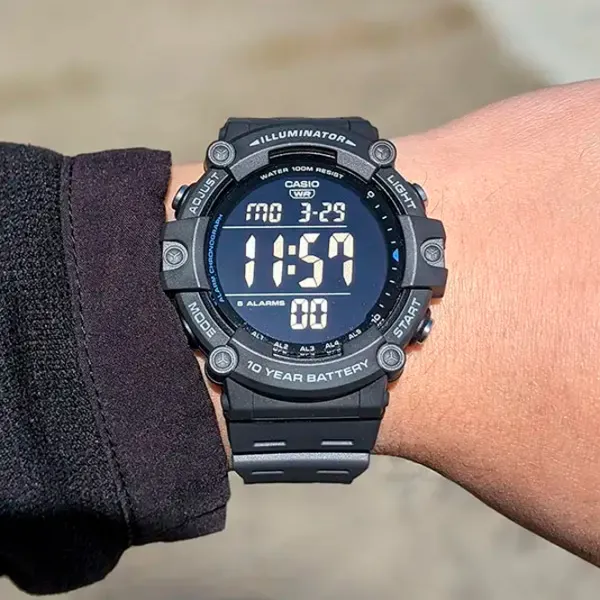 Наручные часы для мужчин Casio AE-1500WH-8BVEF Кварцевый / 51 мм photo 2