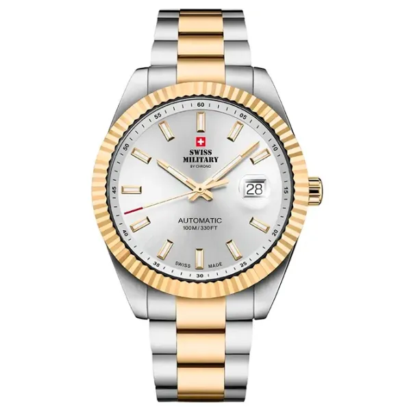 Ceas de mână pentru bărbați Swiss Military SMA34110.06 Mecanic / 41 mm photo 1 Ceas de mână pentru bărbați Swiss Military SMA34110.06 Mecanic / 41 mm photo 1