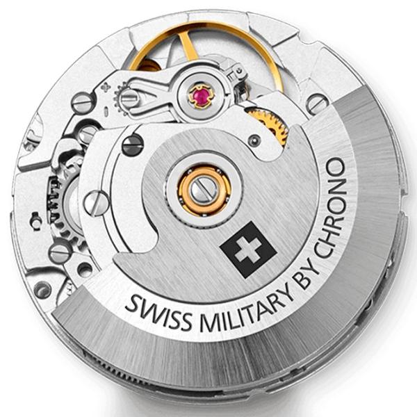 Ceas de mână pentru bărbați Swiss Military SMA34110.06 Mecanic / 41 mm photo 2 Ceas de mână pentru bărbați Swiss Military SMA34110.06 Mecanic / 41 mm photo 2