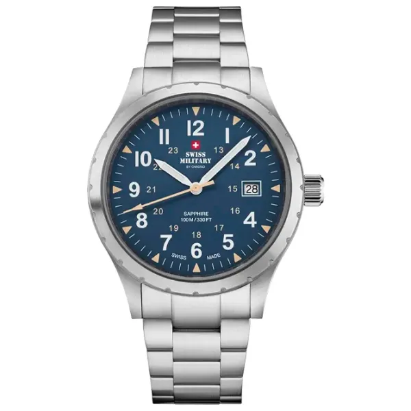 Ceas de mână pentru bărbați Swiss Military SM34108.03 Cuarț / 40 mm photo 1 Ceas de mână pentru bărbați Swiss Military SM34108.03 Cuarț / 40 mm photo 1