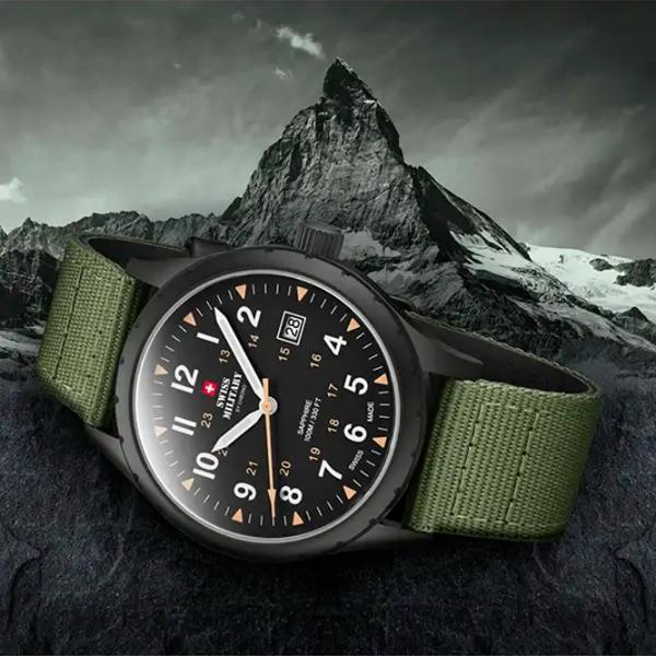 Ceas de mână pentru bărbați Swiss Military SM34108.07 Cuarț / 40 mm photo 3 Ceas de mână pentru bărbați Swiss Military SM34108.07 Cuarț / 40 mm photo 3