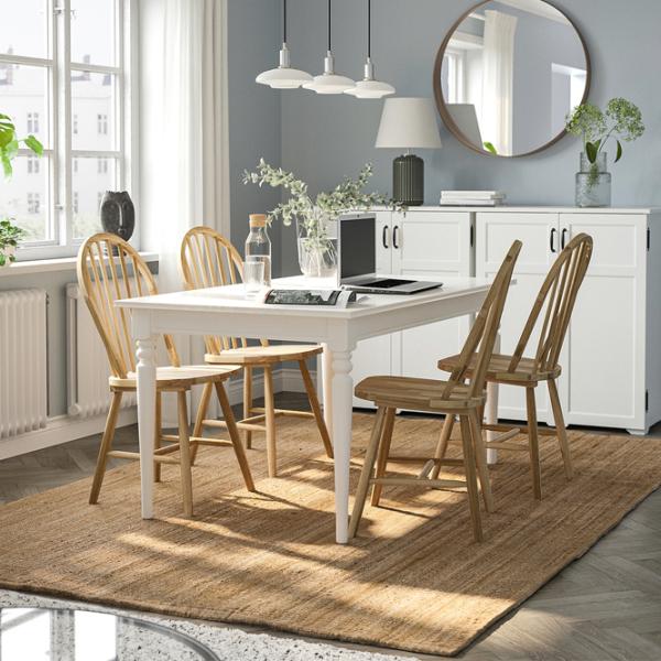 Set masă și scaune Ikea Ingatorp/Skogsta Dreptunghiulară / PAL / White photo 10 Set masă și scaune Ikea Ingatorp/Skogsta Dreptunghiulară / PAL / White photo 10