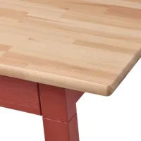 Set masă și scaune Ikea Pinntorp/Katorp Dreptunghiulară / Lemn / Beige photo 7