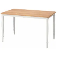 Set masă și scaune Ikea Danderyd/Skogsta Dreptunghiulară / PAL / White photo 2