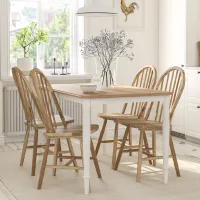 Set masă și scaune Ikea Danderyd/Skogsta Dreptunghiulară / PAL / White photo 8