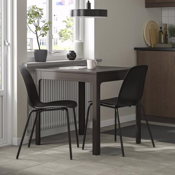 Set masă și scaune Ikea Ekedalen/Lidas Pătrată / PAL / Dark Brown photo 3 Set masă și scaune Ikea Ekedalen/Lidas Pătrată / PAL / Dark Brown photo 3