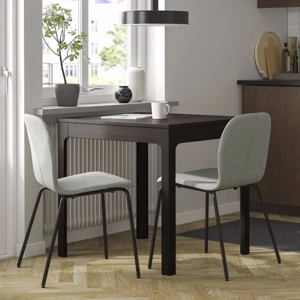 Set masă și scaune Ikea Ekedalen/Karlpetter/Gunnared Dreptunghiulară / PAL / Dark Brown photo 5 Set masă și scaune Ikea Ekedalen/Karlpetter/Gunnared Dreptunghiulară / PAL / Dark Brown photo 5