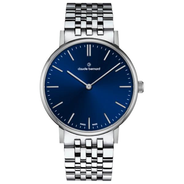Ceas de mână unisex Claude Bernard 20234-3M-BUIN Cuarț / 39 mm photo 1 Ceas de mână unisex Claude Bernard 20234-3M-BUIN Cuarț / 39 mm photo 1