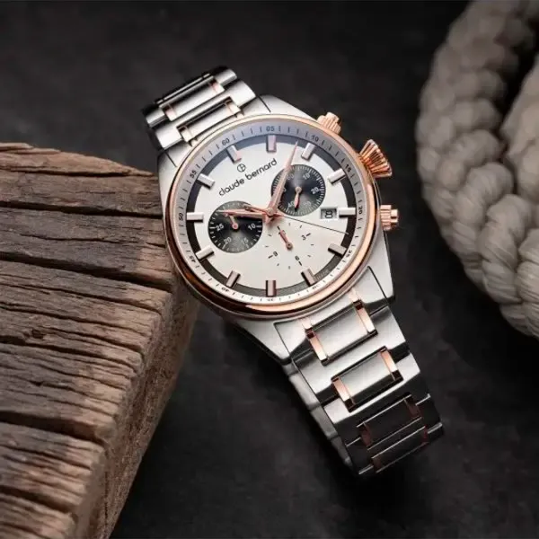Наручные часы для мужчин Claude Bernard 10259-357RM-AGIR Кварцевый / 42 мм photo 2 Наручные часы для мужчин Claude Bernard 10259-357RM-AGIR Кварцевый / 42 мм photo 2