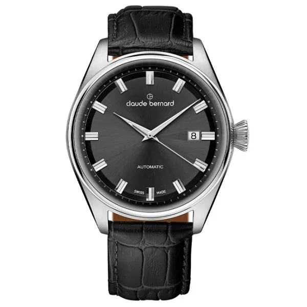 Ceas de mână pentru bărbați Claude Bernard 80132-3C-GRIN1 Mecanic / 42 mm photo 1 Ceas de mână pentru bărbați Claude Bernard 80132-3C-GRIN1 Mecanic / 42 mm photo 1