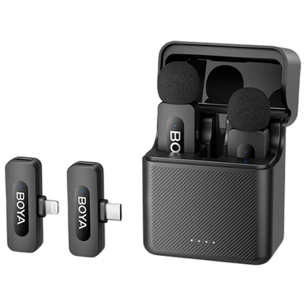 Microfon Boya BY-V3 Combo Ultracompact Black photo 1