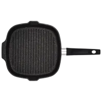 Сковорода Kukmara Granit Ultra SGKGO281A Tigaie-grill / / Черный photo 3
