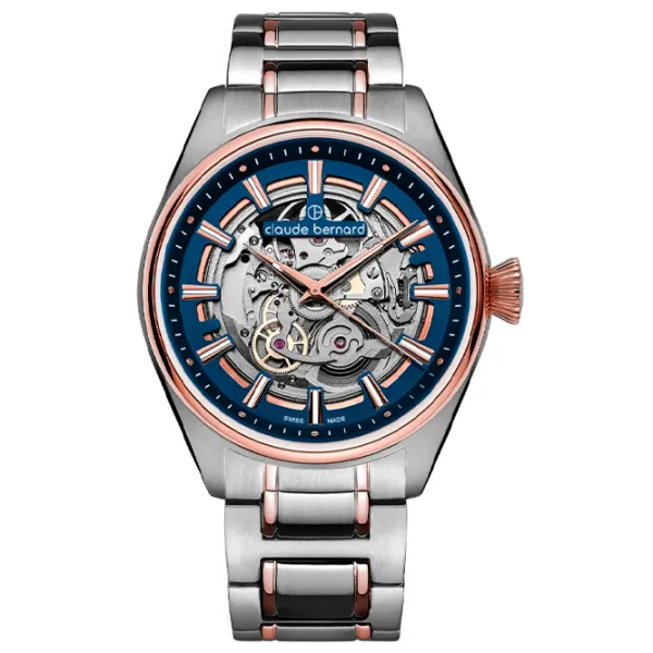 Наручные часы для мужчин Claude Bernard 85309-357RM-BUIR Механический / 42 мм photo 1 Наручные часы для мужчин Claude Bernard 85309-357RM-BUIR Механический / 42 мм photo 1