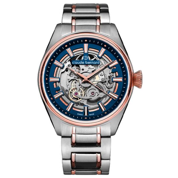 Наручные часы для мужчин Claude Bernard 85309-357RM-BUIR Механический / 42 мм photo 1 Наручные часы для мужчин Claude Bernard 85309-357RM-BUIR Механический / 42 мм photo 1