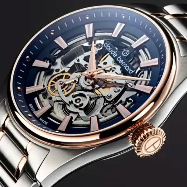 Наручные часы для мужчин Claude Bernard 85309-357RM-BUIR Механический / 42 мм photo 2 Наручные часы для мужчин Claude Bernard 85309-357RM-BUIR Механический / 42 мм photo 2