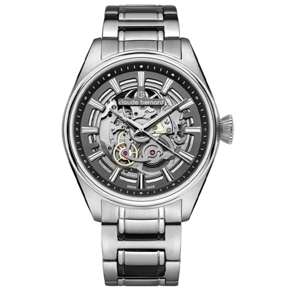 Наручные часы для мужчин Claude Bernard 85309-3M-GIN Механический / 42 мм photo 1 Наручные часы для мужчин Claude Bernard 85309-3M-GIN Механический / 42 мм photo 1