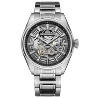 Ceas de mână pentru bărbați Claude Bernard 85309-3M-GIN Mecanic / 42 mm