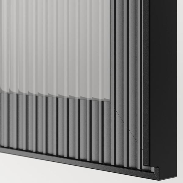 Dulap cu vitrină Ikea Besta Sticlă / Anthracite photo 3