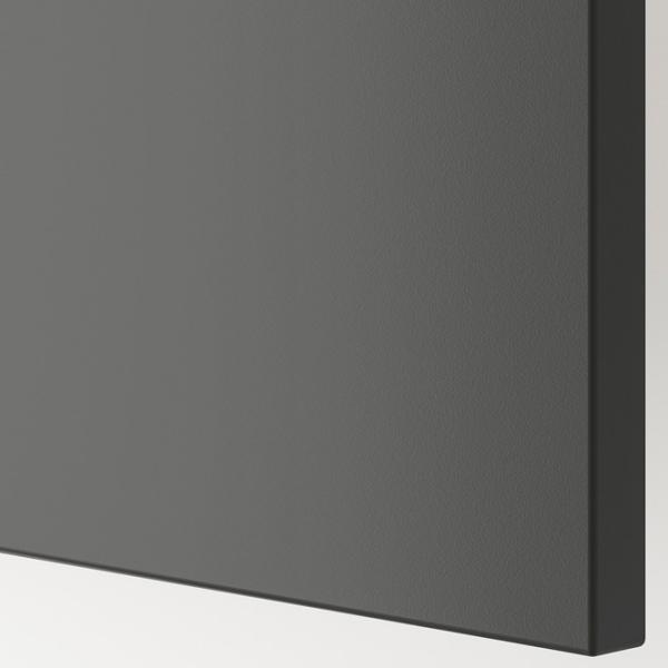 Dulap cu vitrină Ikea Besta Sticlă / Anthracite photo 4