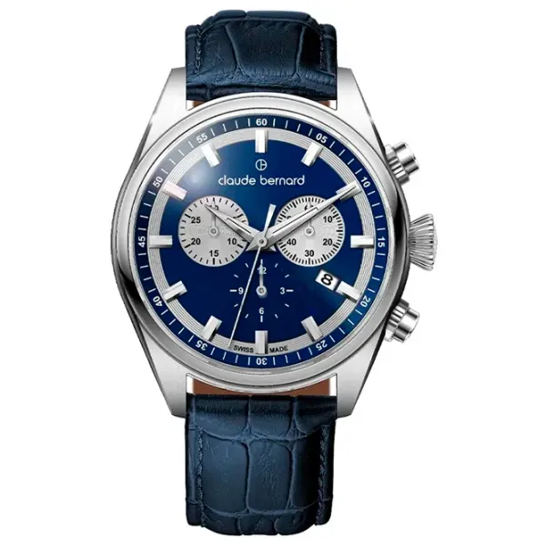 Ceas de mână pentru bărbați Claude Bernard 10259-3C-BUAIN Cuarț / 42 mm photo 1 Ceas de mână pentru bărbați Claude Bernard 10259-3C-BUAIN Cuarț / 42 mm photo 1