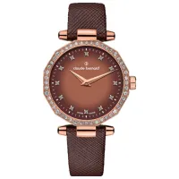 Ceas de mână pentru femei Claude Bernard 20232-37RCBR-BRDPR Cuarț / 30 mm