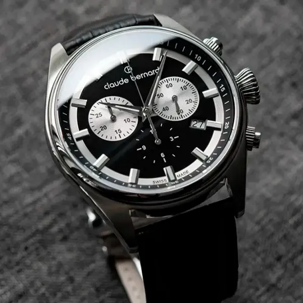 Ceas de mână pentru bărbați Claude Bernard 10259-3C-NAIN Cuarț / 42 mm photo 2 Ceas de mână pentru bărbați Claude Bernard 10259-3C-NAIN Cuarț / 42 mm photo 2